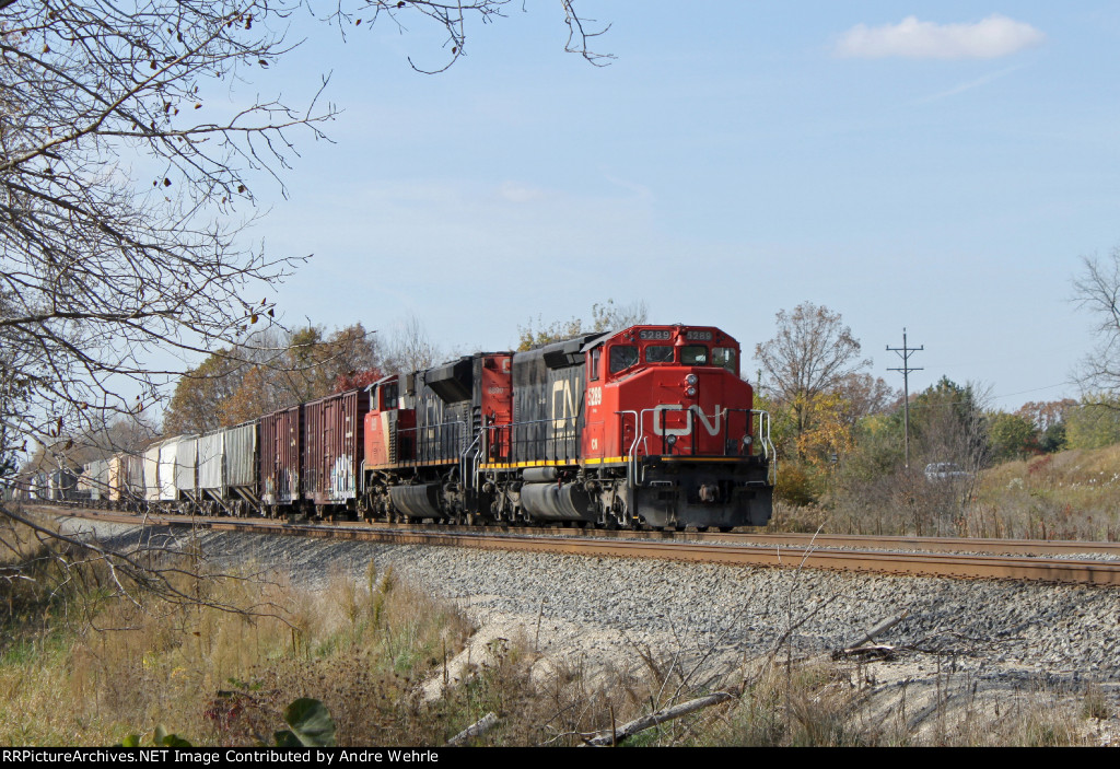 CN 5289 on A446 south will meet two